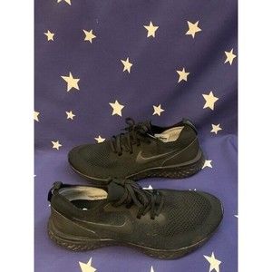 Size 11 - Nike Epic React Flyknit Triple Black 2018